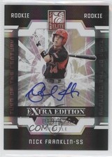 2009 Donruss Elite Extra Edition Rookie 19/120 Nick Franklin #91 Auto 0c2