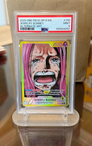 Jewelry Bonney (Alternate Art) graded PSA 9 for sale on eBay