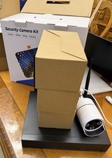 4MP Wireless Security Camera Kit TZ  NVR-8-A  8-Channel NVR System  HD Video