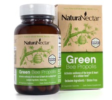 2 x NaturaNectar Propoli d'ape verde - Nootropica - Supporta la salute del cervello e l'immunità
