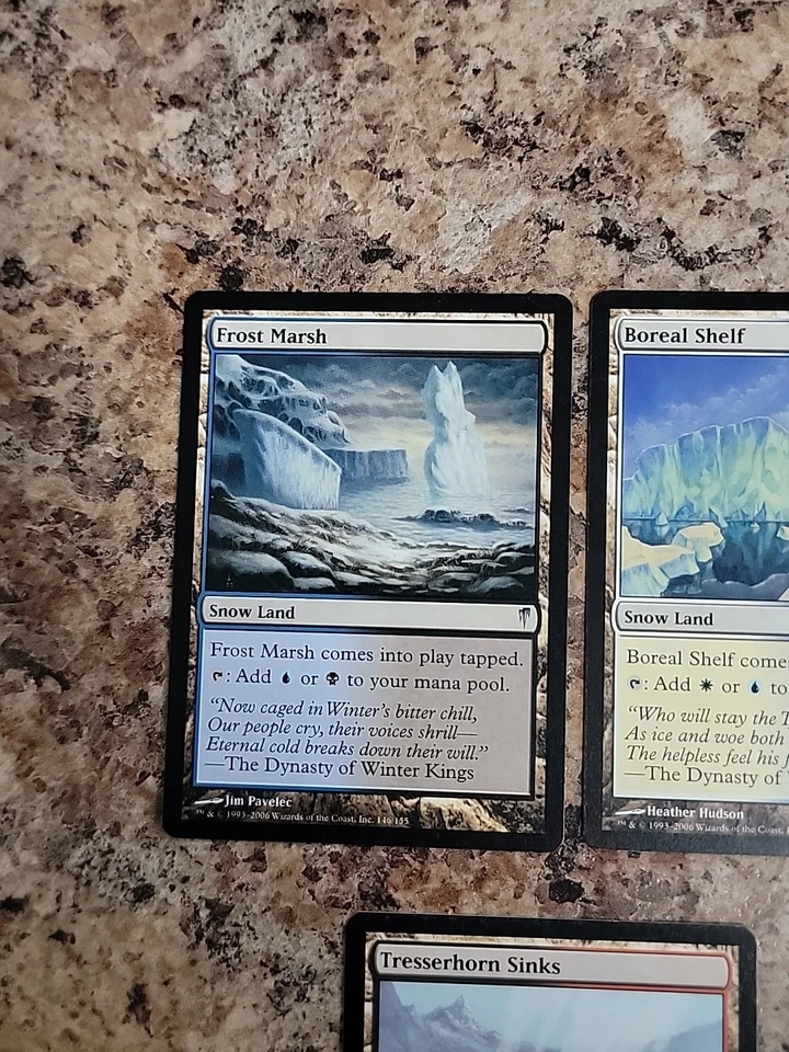 5 Dual Land - Coldsnap - 1x of each NM Collector Sets  Magic MTG Snow Mana - Image 3 of 4