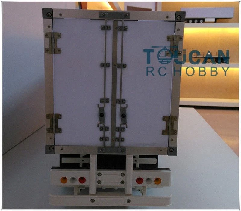 TOUCANRC 1/14 Scale Semi-trailer Reefer Container for Tamiya RC Truck No Servos - Image 2 of 4