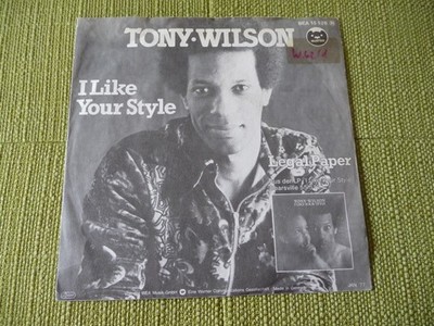 Tony Wilson   I Like Your Style - Legal Paper 7'' Vinyl Single aus Sammlung 1977