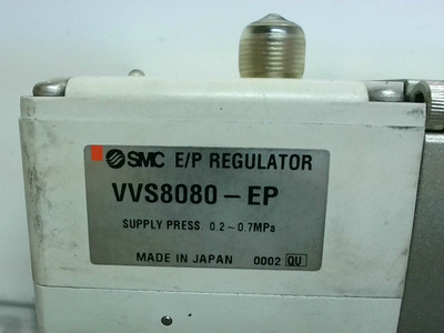 SMC VVS8080-EP Pneumatic Regulator 0.2-0.7MPa-New No Box