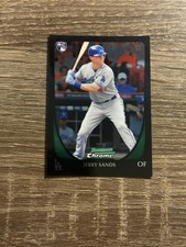 2011 Bowman Chrome Jerry Sands Rookie #100 Los Angeles Dodgers