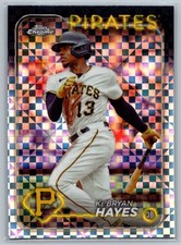 2024 Topps Chrome Ke'Bryan Hayes #285 X-Fractor Pittsburgh Pirates MLB Cin Reds