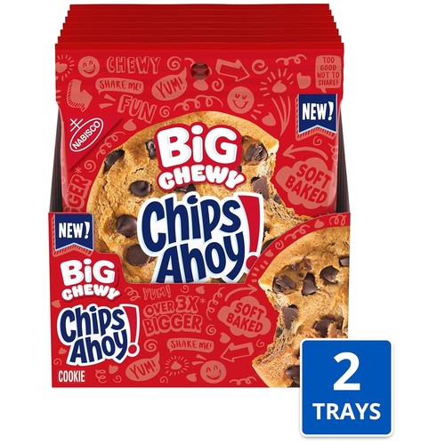 Big Chewy Chocolate Chip Cookies, 14 Snack Packungen (1 Cookie pro Packung) - Bild 3 von 18