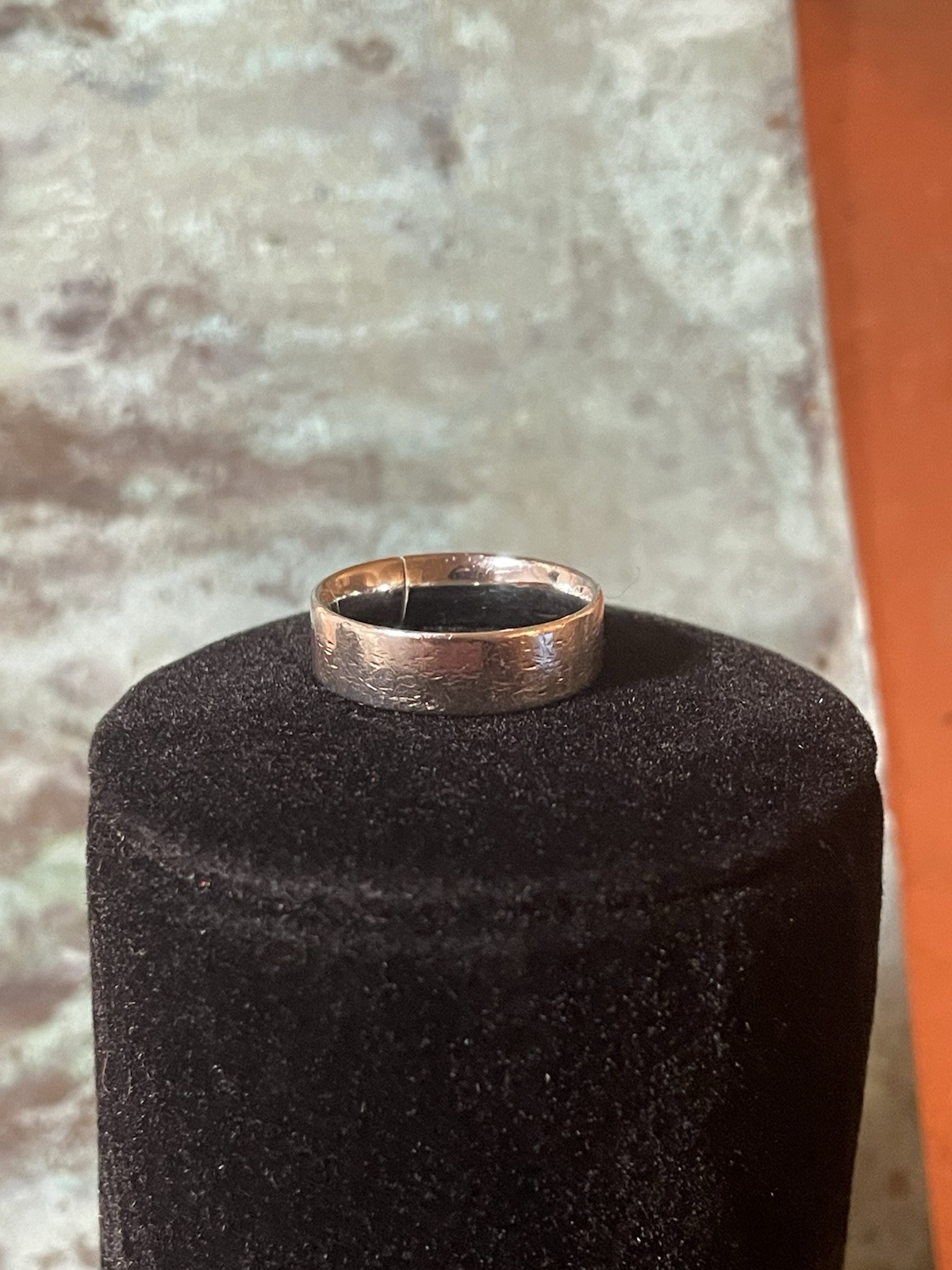 925 Sterling Silver Basic Band Size 8 - image 2