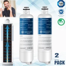 2Pack For Bosch Ultra Clarity Pro BORPLFTR55 Refrigerator Water Filter WFC100MF