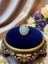 Ring with Australian opal