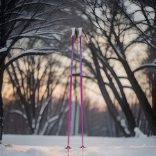 Bastoncini da sci Kneissl STARFORCE sci alpino invernali usati alluminio 130 cm