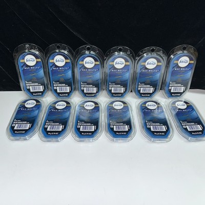 12 PACK Febreze OCEAN Wax Melts Air Freshener 72 TOTAL FREE SHIP
