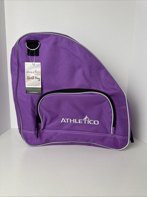 Premium Ice & Inline Skate Bag Roller & Ice Skating Carry Bag for Adults Purple