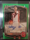 Sadiq White Autographed Card Bowman Chrome 2025-2026 Syracuse Orange Signed