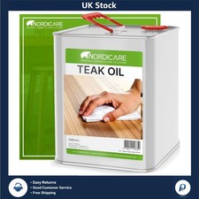 Danish Teak Wood Oil Care & Protect Indoor Furniture 2.5L Silk Matt 27.20 per litre