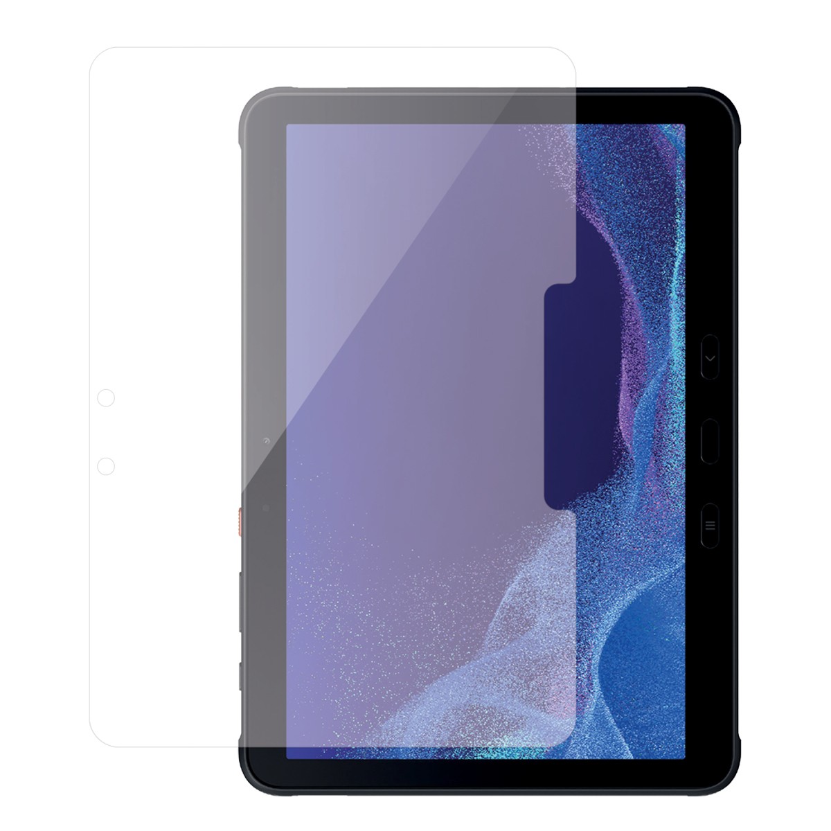 Film écran Galaxy Tab Active4 Pro 5G BigBen en verre trempé 9H ultra résistant