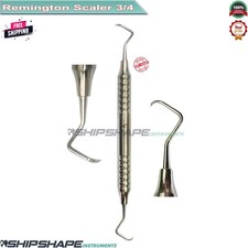 Remington Scaler 3/4 Double Ended Dental Hygiene Stainless Steel Instrument