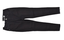 Seven7 Women's Ankle Skinny Jeans Size 4 Black Mid Rise Release Hem Cotton NEW