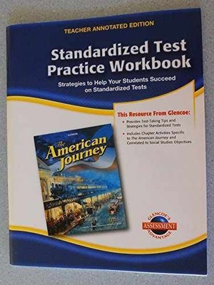 Glencoe The American Journey - Paperback, by Glencoe McGraw Hill - Very Good