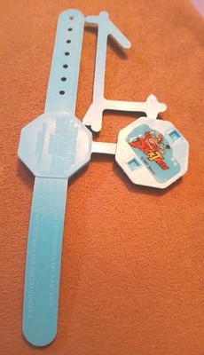 Duck Tales Spy Decoder Watch  1987 McDonald s Happy Meal  Launch pad Pilot Blue