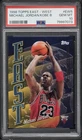 Topps 1998 Topps East-West #EW5 Michael Jordan/Kobe Bryant NBA Card PSA 10