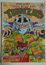 Teenage Mutant Hero Turtles Comic Magazin 90er Heft 4