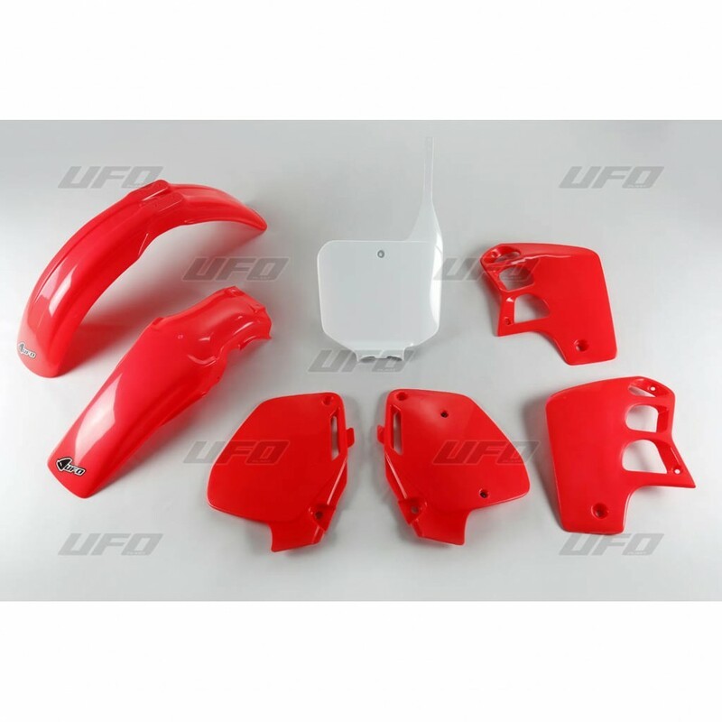Kit plastique UFO OEM flexible et traité anti UV pour Honda CR500R 1992-1994