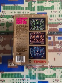 NES Nintendo Tengen Ms. Pac-Man BOX ONLY Genuine Authentic READ DESCRP