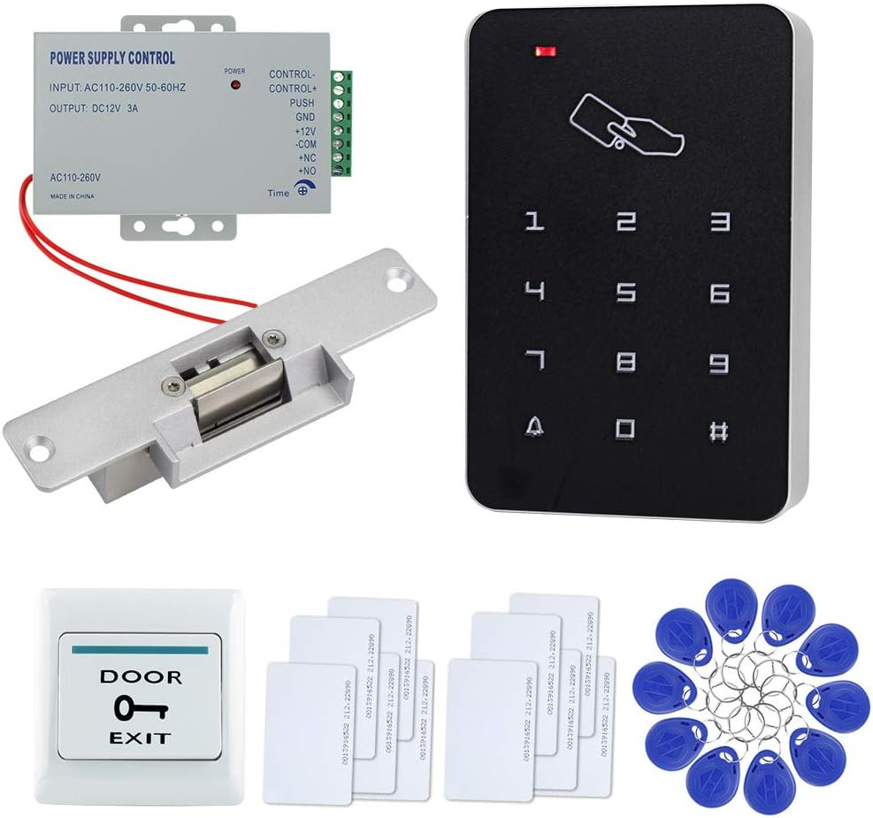 Kit Controllo Accessi 125KHz Professionale | Sicurezza Porta Completa