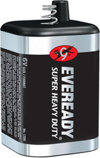 6V Battery, Super Heavy Duty 6 Volt Battery, 1 Count