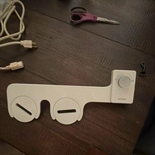 TUSHY Non-Electric Toilet Bidet Attachment, White Modern Universal Fit