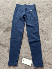 Women’s Best Power Seamless Scrunch Regular Length Leggings Sapphire Blue Size M