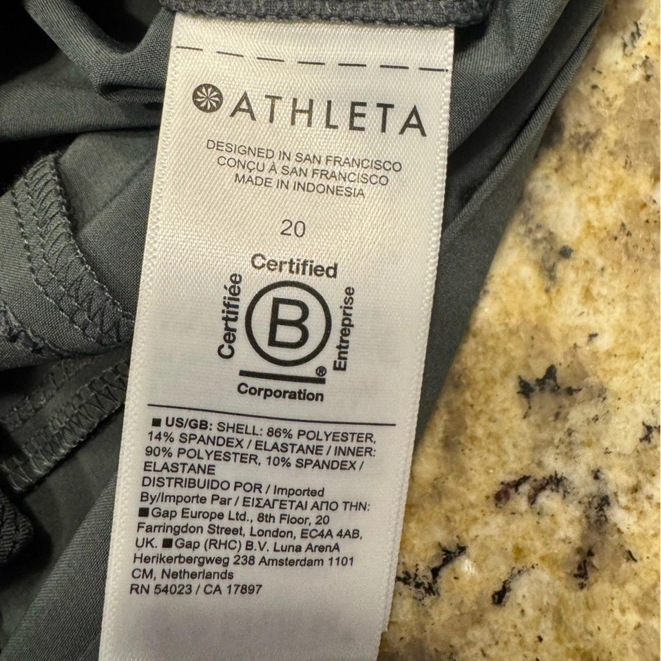 Athleta Gray Women's Skirt skirt size 20 - Image 3 of 4