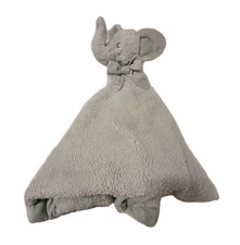 Little Miracles Lovey Baby Boy Elephant Security Blanket Lovie 30x29 Blue