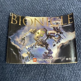 LEGO Bionicle Toa Mata 8532 Onua 100% Complete W/Book Good Shape