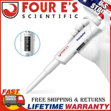 0.1μl-10ml Micropipette Single Channel Precision Adjustable Volume Pipette US