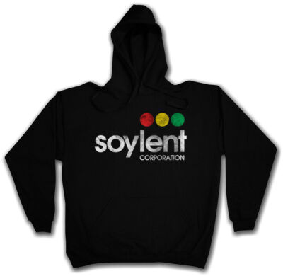 SOYLENT CORPORATION HOODIE Jahr Green Firma Company Zeichen Logo 2022 Sci Fi
