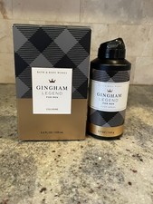 Bath  Body Works Gingham Legend Men  s Cologne  Body Spray SET NEW 3.4 Oz