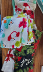 Set of 7 Holiday Christmas Cotton Snowmen Dish Towels & 6 Dishrags Set of 13 NWT