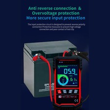 Car Battery Tester 12V 24V 100  1999 CCA Load Auto Alternator Testing Analyzer