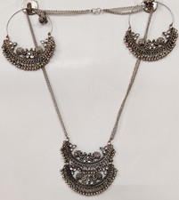 BellyDance Women Tribal Light Weight Hanging Pendent Necklace Earing jewelry ATS