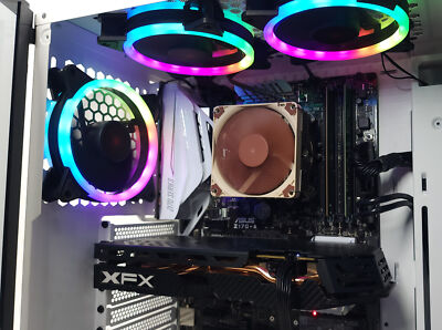 Gaming PC i7-6700K 16GB RAM 512GB SSD RX 580 8GB Windows 11