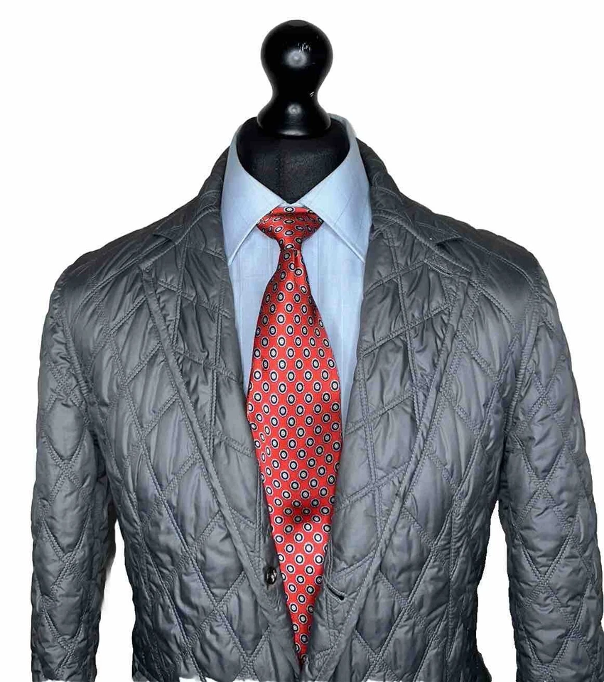 NICK TENTIS LUXURY DESIGNER QUILTED JACKET UK40 EU50R - Image 4 of 4