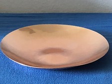 Schale, Fa. Zeppelin-Metall, Handarbeit, antik, Alu-eloxiert,Kupferfarb, Nachlas