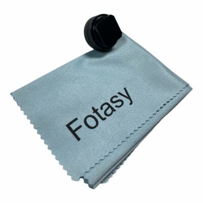 Fotasy SCX1 1/4-Zoll 20 Stativ-Schraube Mit Premium-Reinigungstuch BLACK
