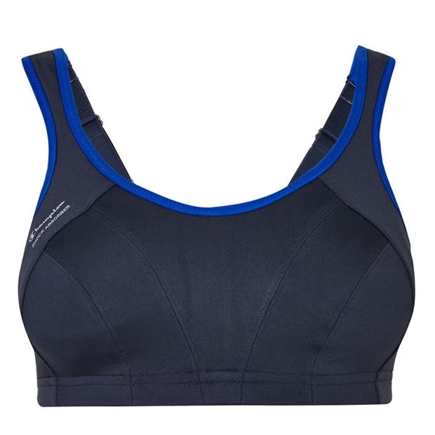 Sujetador Deportivo Amortiguador Talla UK 34B Active M Multideporte Alto Impacto - Azul Marino