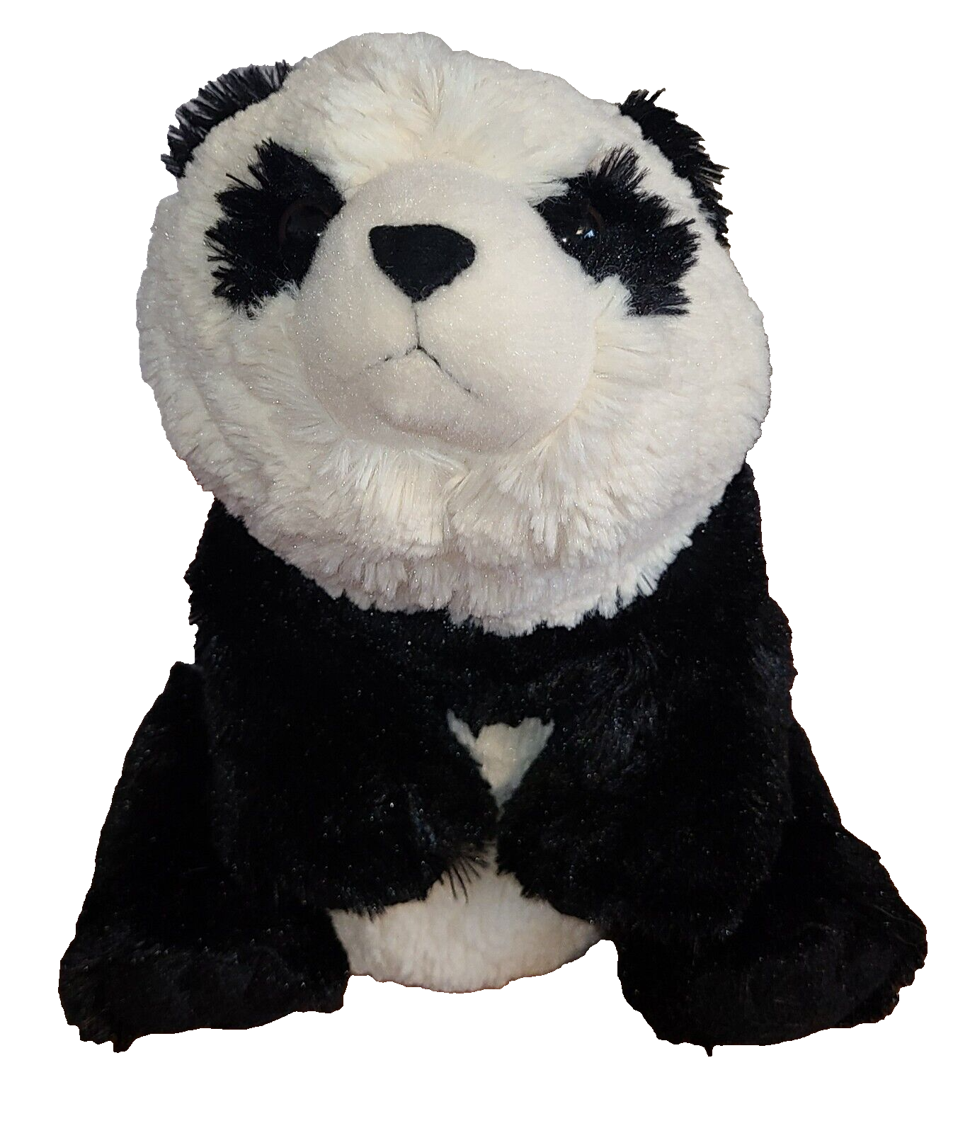 10 Inch Wild Republic Panda Plush Stuffed Animal Toy Black White