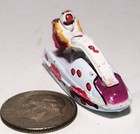 Very Small  Micro Machine Plastic PWC (Personal Water Craft) with Rider — photo 1
