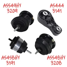 4PCS MOTOR & TRANS MOUNT KIT FOR 2009-2017 FOR ENCLAVE ACADIA TRAVERSE OUTLOOK