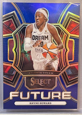 2024 Panini Select Rhyne Howard BLUE Prizm Card Future #1/49 EBAY 1/1 Dream WNBA
